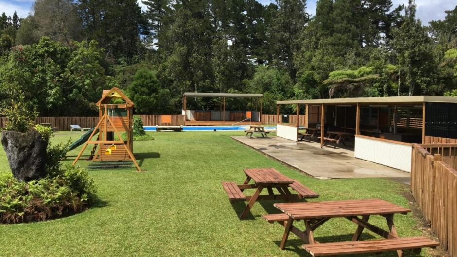 Sapphire Springs Holiday Park And Thermal Pools Katikati Exteriér fotografie